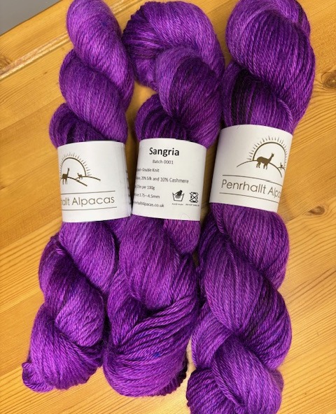 Alpaca Yarn - Sangria